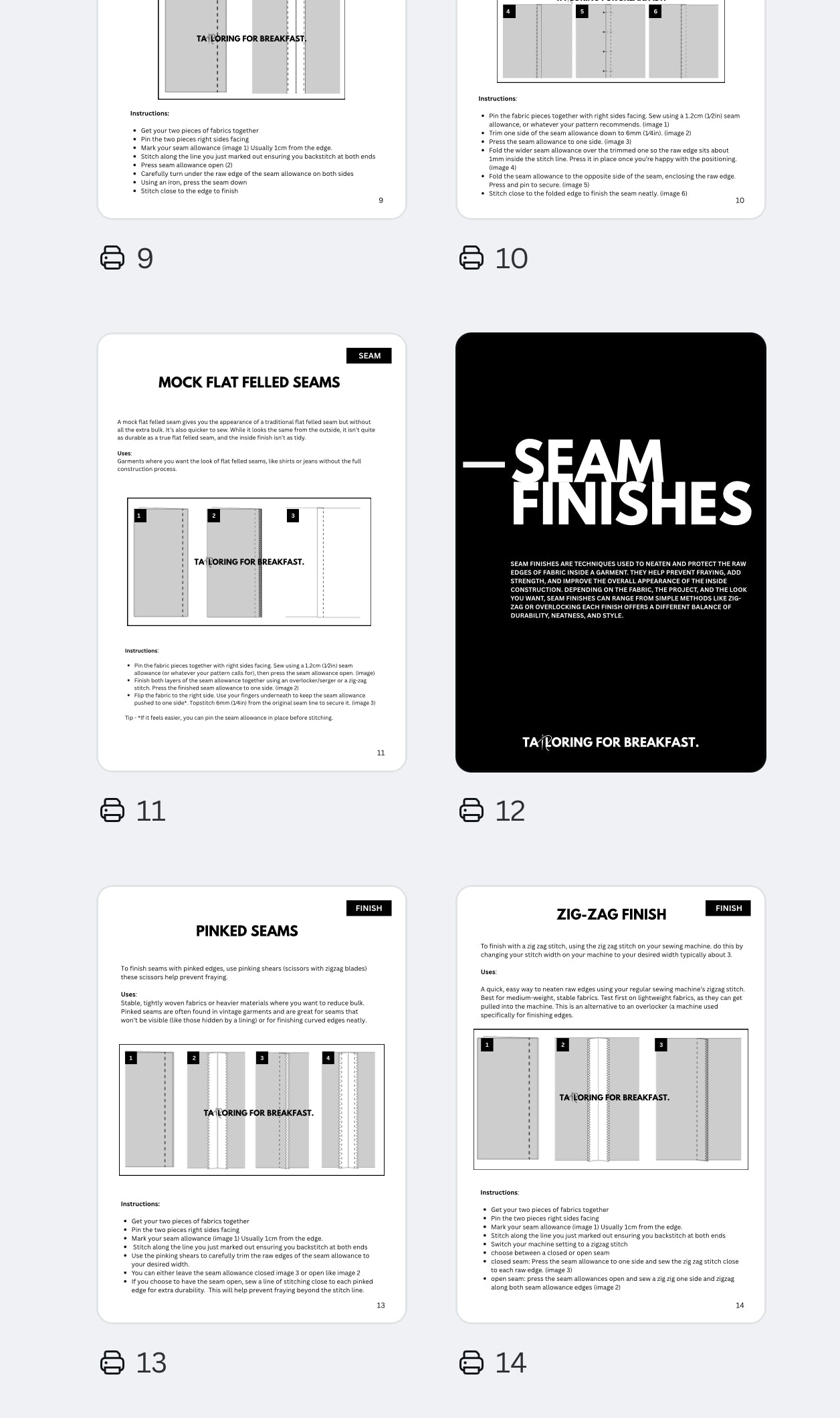 The Book Of Seams: Beginner’s Sewing Guide (Digital)
