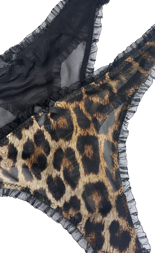 Lucille: the frill animal thong