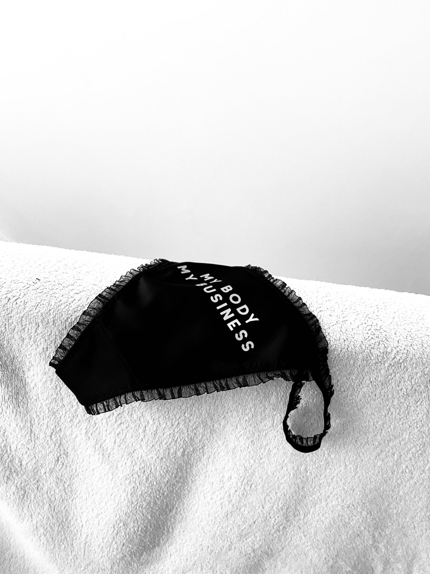 reflective my body my business thong