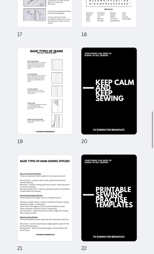 The Book Of Sew: Beginner’s Sewing Guide (Digital)