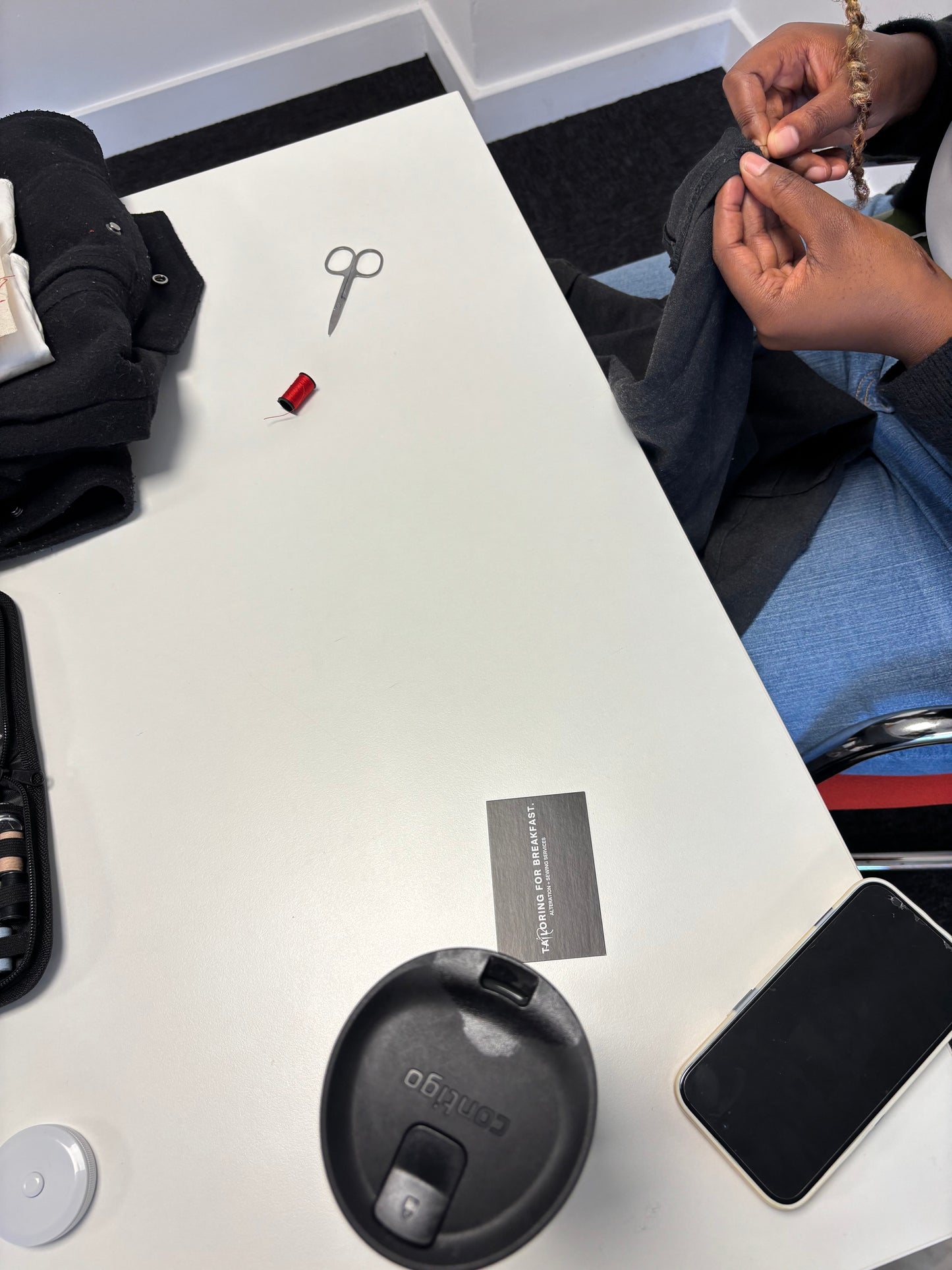 Tailoring For Breakfast: Beginners How To Hand Sew + Mend Clothing