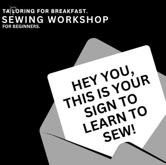 Tailoring For Breakfast: Beginners How To Hand Sew + Mend Clothing